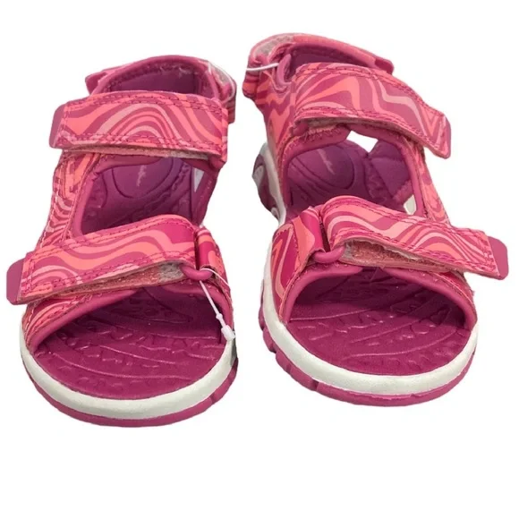 Eddie Bauer Girls’ Strap Sandals - Pink 2 - Picture 3 of 5